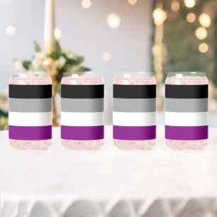 Drapeau de fierté asexué de SlipperyJoe mettant l'