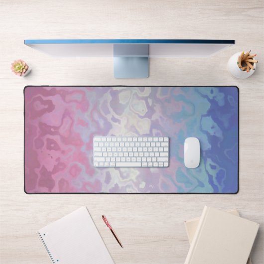 Drapeau de fierté bigender tripant ondoyant groovy (Bureau 1)