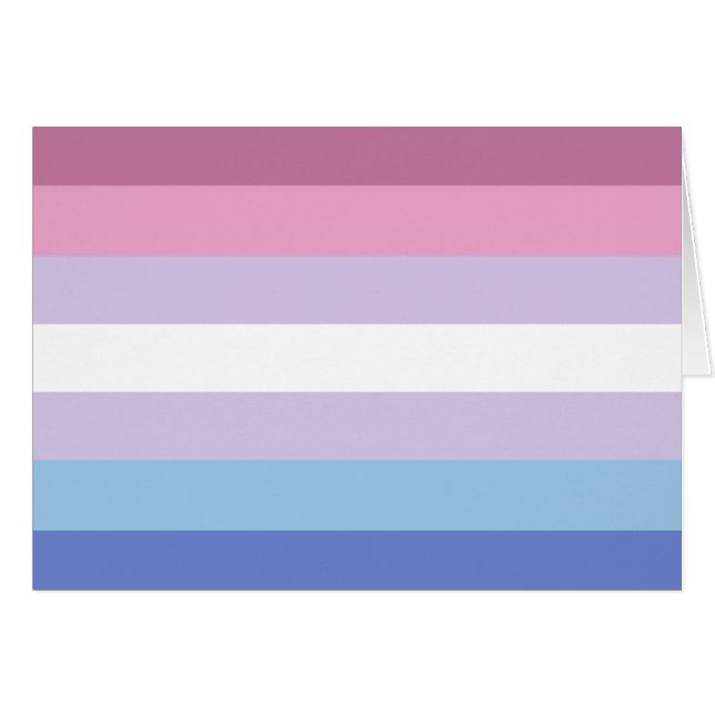 Drapeau de fierté bigendre (Devant horizontal)