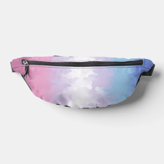 Drapeau de fierté bigenre abstrait fluffy pastel b (Poser)