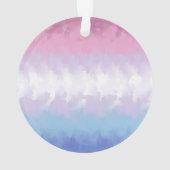 Drapeau de fierté bigenre abstrait fluffy pastel b (dos)