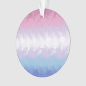 Drapeau de fierté bigenre abstrait fluffy pastel b (devant)