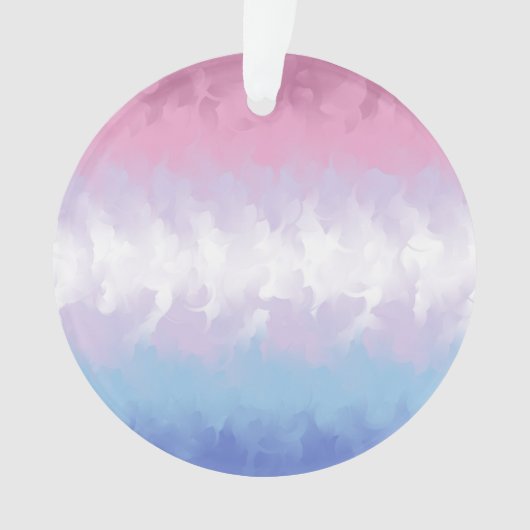 Drapeau de fierté bigenre abstrait fluffy pastel b (devant)