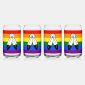 Drapeau de fierté bispirituel de SlipperyJoe's sym (Dos)