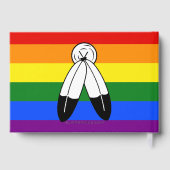 Drapeau de fierté bispirituel de SlipperyJoe's sym (Verso)