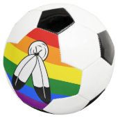 Drapeau de fierté bispirituel de SlipperyJoe's sym (3/4)