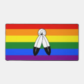 Drapeau de fierté bispirituel de SlipperyJoe's sym (Recto)