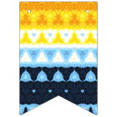 Drapeau de fierté BoHo Groovy Géométrique Abstrait (Troisième drapeau)