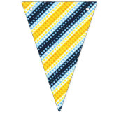 Drapeau de fierté Boho Groovy Géométrique Abstrait (Troisième drapeau)