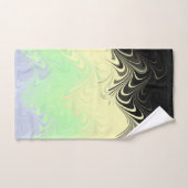 Drapeau de fierté Cassgenre Abstrait Marbré Ondulé (Serviette à main)