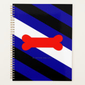 Drapeau de fierté de jeu de chiots de SlipperyJoe (Devant)