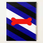 Drapeau de fierté de jeu de chiots de SlipperyJoe (Dos)