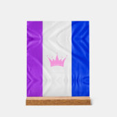 Drapeau de fierté de la culture drag de SlipperyJo (Recto)