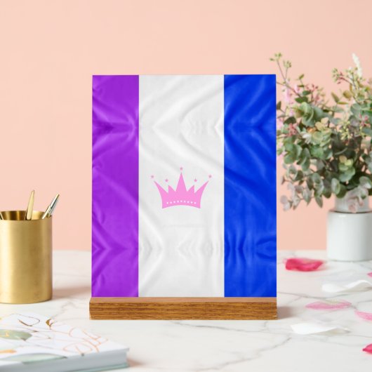 Drapeau de fierté de la culture drag de SlipperyJo (Mariage)