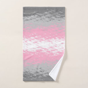 Drapeau de fierté demifille abstrait granuleux bru