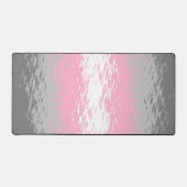 Drapeau de fierté demifille abstrait granuleux bru (Recto)