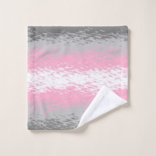Drapeau de fierté demifille abstrait granuleux bru