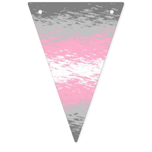 Drapeau de fierté demifille abstrait granuleux bru (Premier drapeau)