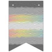 Drapeau de fierté Demifluid Abstrait Groovy Boho T (Premier drapeau)