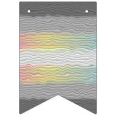 Drapeau de fierté Demifluid Abstrait Groovy Boho T (Troisième drapeau)