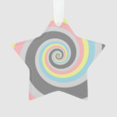 Drapeau de fierté Demiflux Spirale Abstraite Groov (devant)