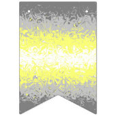 Drapeau de fierté demigenre abstrait ondulé psyché (Premier drapeau)