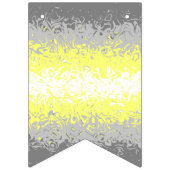 Drapeau de fierté demigenre abstrait ondulé psyché (Troisième drapeau)
