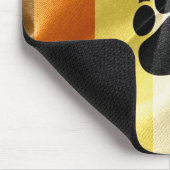 Drapeau de fierté d'ours et tapis de souris gais (Coin)