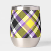 Drapeau de fierté éclectique boho non binaire à ca (Arrière)