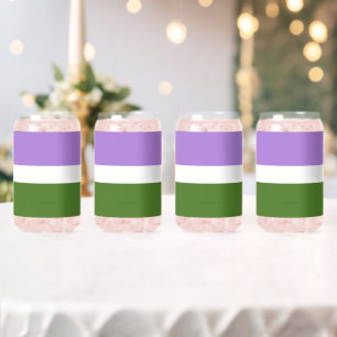 Drapeau de fierté genderqueer de SlipperyJoe lavan