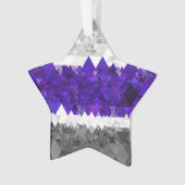 Drapeau de fierté Greygender Boho Géométrique Mod (devant)
