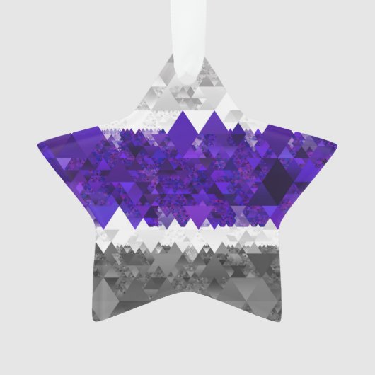 Drapeau de fierté Greygender Boho Géométrique Mod (devant)