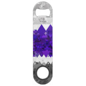 Drapeau de fierté Greygender Boho Géométrique Mod  (Dos)
