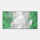 Drapeau de fierté grisromantique abstrait ondulé t (Clavier et souris)