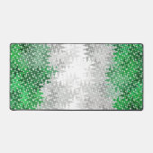 Drapeau de fierté grisromantique abstrait ondulé t (Recto)