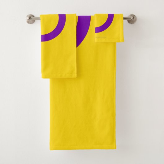 Drapeau de fierté intersexe de SlipperyJoe's fond  (En situation)