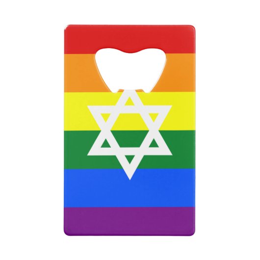 Drapeau de fierté juive gay (Devant)
