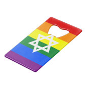 Drapeau de fierté juive gay (Dos Angle)