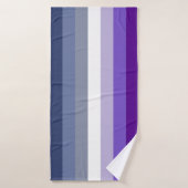 Drapeau de fierté lesbienne Butch (Serviette de bain)