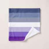 Drapeau de fierté lesbienne Butch (Gant de toilette)