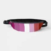 Drapeau de fierté lesbienne de SlipperyJoe féminin (Recto)