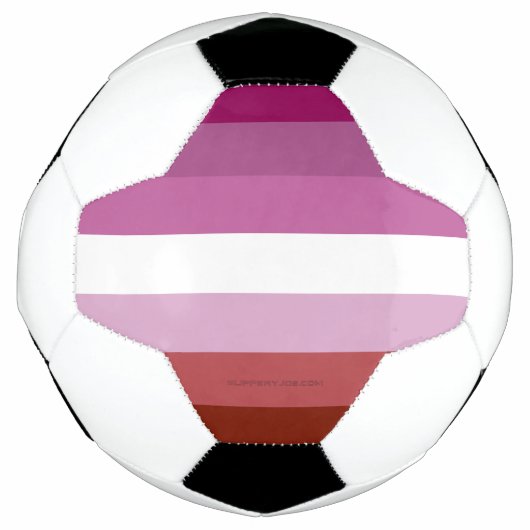 Drapeau de fierté lesbienne de SlipperyJoe féminin (Devant)