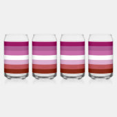Drapeau de fierté lesbienne de SlipperyJoe's fémin (Recto)