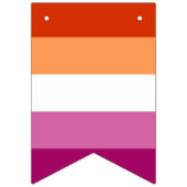 Drapeau de fierté lesbienne LGBTQ (Troisième drapeau)