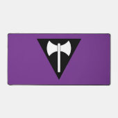 Drapeau de fierté lesbienne SlipperyJoe puissant s (Recto)