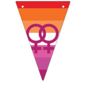 Drapeau de fierté lesbienne WLW (Deuxième drapeau)