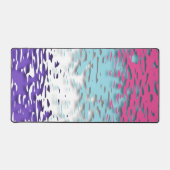 Drapeau de fierté multisexuel funky trippy ondulé  (Recto)