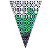 Drapeau de fierté Neutrois Abstrait Pixelisé Tripa (Troisième drapeau)
