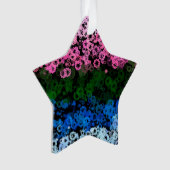 Drapeau de fierté Omniromantique Fleuris Mignon Ré (devant)
