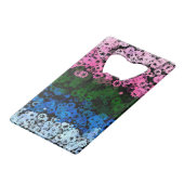 Drapeau de fierté Omniromantique Floral Mignon Rét (Dos Angle)